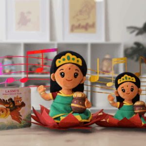 Laxmi Devi Collection Mantra – Singing Plush Toys with Book
