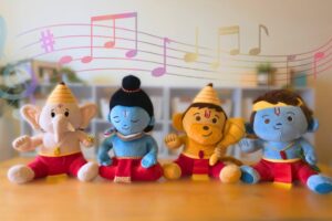 16 Medium Devtas Bundle (11 inch) Mantra Singing Soft Toys