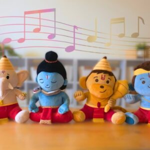 Medium Devtas Bundle (11 inch) Mantra Singing Soft Toys