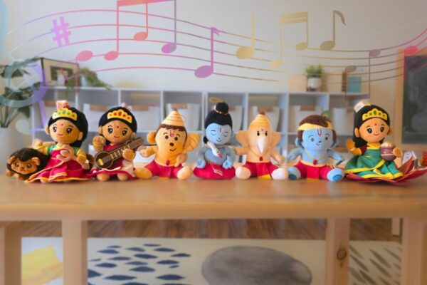 Mini Bundle (7 inch) Mantra Singing Plush Toys
