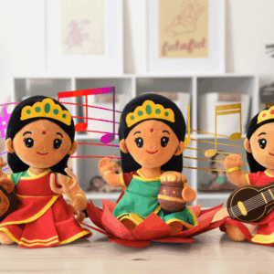 Home Mini Devis Bundle (7 inch) Mantra Singing Plush Toys