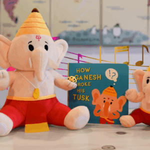 Baby Ganesh Collection – Mantra Singing Soft Toys with Book
