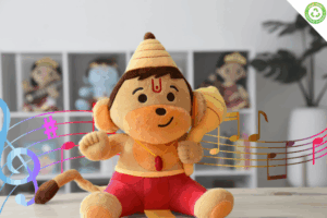 Baby Hanuman (Medium 11 inch) Mantra Singing Soft Toy